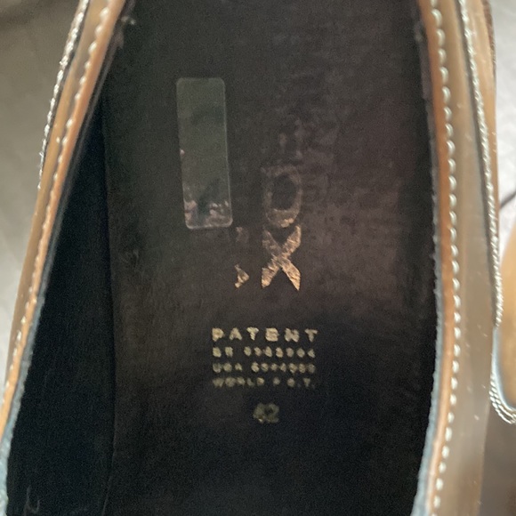 Geox Brown Square Toe Dress Shoe - Picture 8 of 9